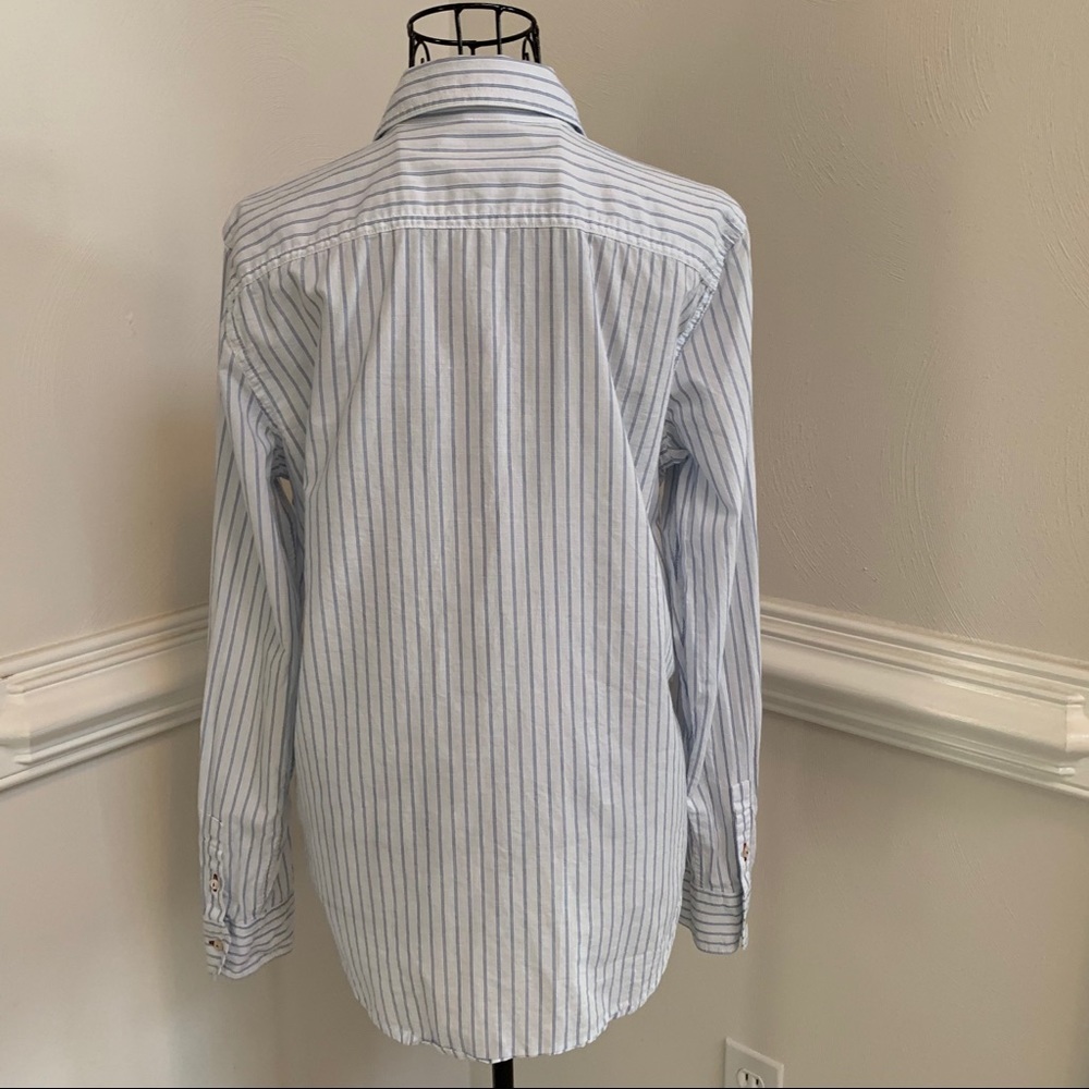 Chaps Long Sleeve Button Down Collared Shirt Sz M - image 2